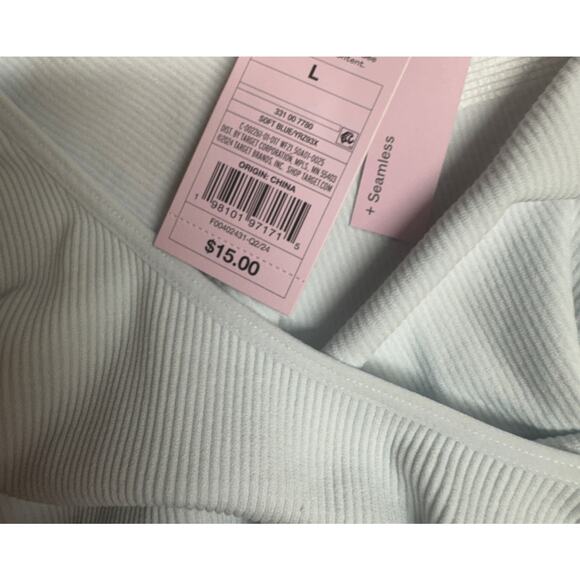 Wild Fable Crop Top Womens Large Long Sleeve Soft NWT - Picture 4 of 4